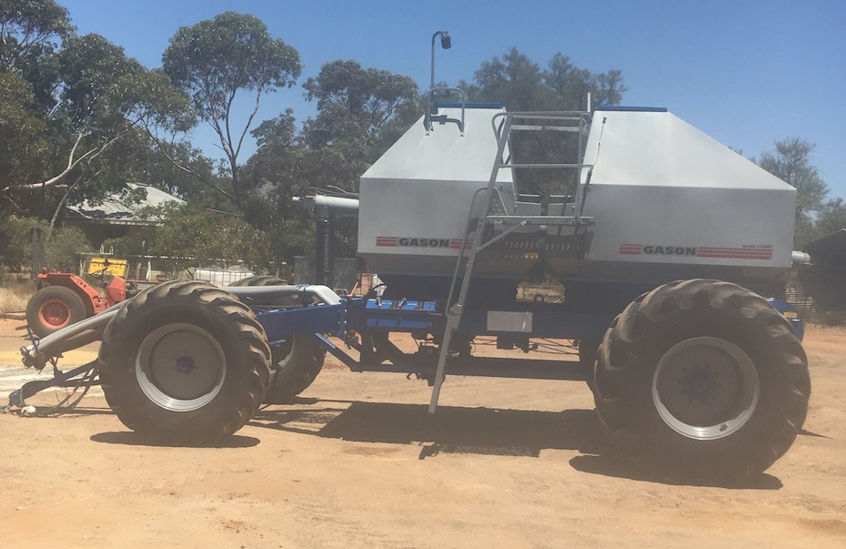 Gason Air Seeder x 12,000 LTR & Double Shoot Machinery